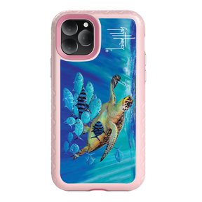 Guy Harvey Fortitude Series for Apple iPhone 11 Pro Max - Hawksbill Caravan - Custom Case - PinkMagnolia - cellhelmet