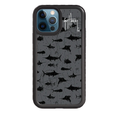 Guy Harvey Fortitude Series for Apple iPhone 12 / 12 Pro - Black Scribbler - Custom Case - OnyxBlack - cellhelmet