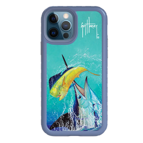Guy Harvey Fortitude Series for Apple iPhone 12 / 12 Pro - El Dorado II - Custom Case - SlateBlue - cellhelmet