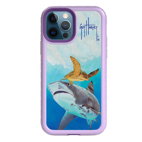Guy Harvey Fortitude Series for Apple iPhone 12 / 12 Pro - Eye of the Tiger - Custom Case - LilacBlossom - cellhelmet