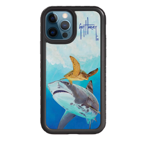 Guy Harvey Fortitude Series for Apple iPhone 12 / 12 Pro - Eye of the Tiger - Custom Case - OnyxBlack - cellhelmet