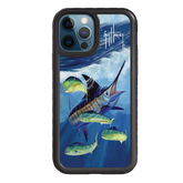 Guy Harvey Fortitude Series for Apple iPhone 12 / 12 Pro - Four Play - Custom Case - OnyxBlack - cellhelmet