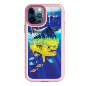 Guy Harvey Fortitude Series for Apple iPhone 12 / 12 Pro - Golden Prize - Custom Case - PinkMagnolia - cellhelmet