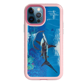 Guy Harvey Fortitude Series for Apple iPhone 12 / 12 Pro - Hammer Down - Custom Case - PinkMagnolia - cellhelmet
