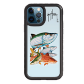 Guy Harvey Fortitude Series for Apple iPhone 12 / 12 Pro - Inshore Collage - Custom Case - OnyxBlack - cellhelmet