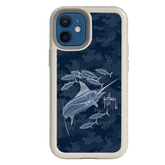 Guy Harvey Fortitude Series for Apple iPhone 12 Mini - Blue Camo - Custom Case - Gray - cellhelmet