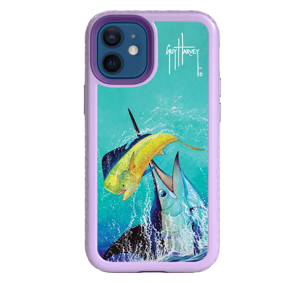 Guy Harvey Fortitude Series for Apple iPhone 12 Mini - El Dorado II - Custom Case - LilacBlossom - cellhelmet