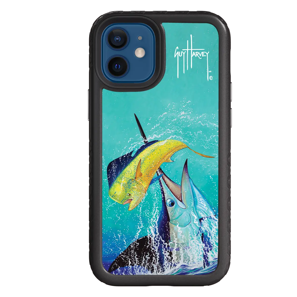 Guy Harvey Fortitude Series for Apple iPhone 12 Mini - El Dorado II - Custom Case - OnyxBlack - cellhelmet