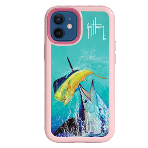 Guy Harvey Fortitude Series for Apple iPhone 12 Mini - El Dorado II - Custom Case - PinkMagnolia - cellhelmet