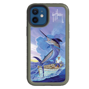 Guy Harvey Fortitude Series for Apple iPhone 12 Mini - El Viejo - Custom Case - OliveDrabGreen - cellhelmet