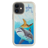 Guy Harvey Fortitude Series for Apple iPhone 12 Mini - Eye of the Tiger - Custom Case - Gray - cellhelmet