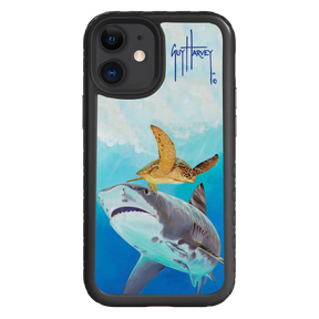 Guy Harvey Fortitude Series for Apple iPhone 12 Mini - Eye of the Tiger - Custom Case - OnyxBlack - cellhelmet
