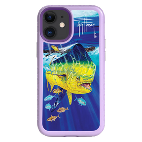 Guy Harvey Fortitude Series for Apple iPhone 12 Mini - Golden Prize - Custom Case - LilacBlossom - cellhelmet