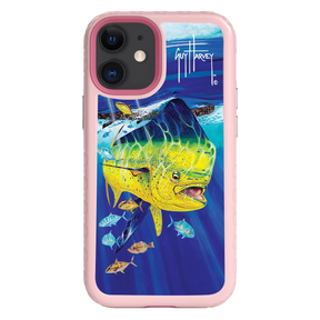 Guy Harvey Fortitude Series for Apple iPhone 12 Mini - Golden Prize - Custom Case - PinkMagnolia - cellhelmet