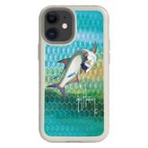 Guy Harvey Fortitude Series for Apple iPhone 12 Mini - Tarpon Skin - Custom Case - Gray - cellhelmet