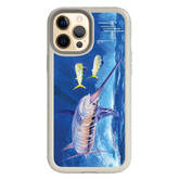 Guy Harvey Fortitude Series for Apple iPhone 12 Pro Max - Bullseye Sword - Custom Case - Gray - cellhelmet