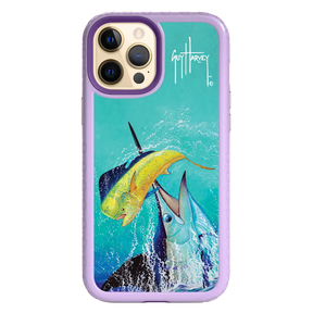 Guy Harvey Fortitude Series for Apple iPhone 12 Pro Max - El Dorado II - Custom Case - LilacBlossom - cellhelmet