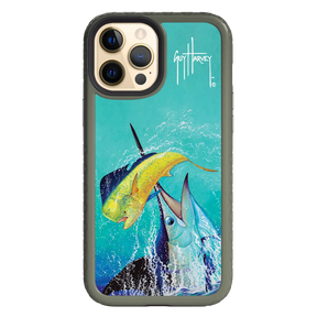Guy Harvey Fortitude Series for Apple iPhone 12 Pro Max - El Dorado II - Custom Case - OliveDrabGreen - cellhelmet
