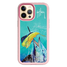 Guy Harvey Fortitude Series for Apple iPhone 12 Pro Max - El Dorado II - Custom Case - PinkMagnolia - cellhelmet