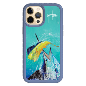 Guy Harvey Fortitude Series for Apple iPhone 12 Pro Max - El Dorado II - Custom Case - SlateBlue - cellhelmet