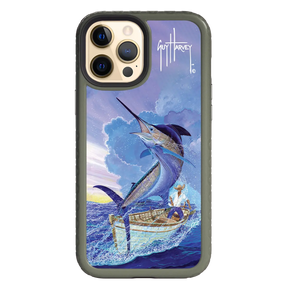 Guy Harvey Fortitude Series for Apple iPhone 12 Pro Max - El Viejo - Custom Case - OliveDrabGreen - cellhelmet