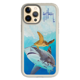 Guy Harvey Fortitude Series for Apple iPhone 12 Pro Max - Eye of the Tiger - Custom Case - Gray - cellhelmet