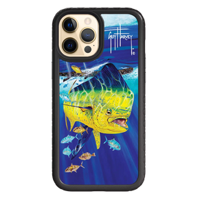 Guy Harvey Fortitude Series for Apple iPhone 12 Pro Max - Golden Prize - Custom Case - OnyxBlack - cellhelmet
