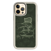 Guy Harvey Fortitude Series for Apple iPhone 12 Pro Max - Green Camo - Custom Case - Gray - cellhelmet