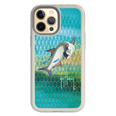 Guy Harvey Fortitude Series for Apple iPhone 12 Pro Max - Tarpon Skin - Custom Case - Gray - cellhelmet