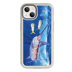Guy Harvey Fortitude Series for Apple iPhone 13 - Bullseye Sword - Custom Case - Gray - cellhelmet