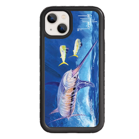 Guy Harvey Fortitude Series for Apple iPhone 13 - Bullseye Sword - Custom Case - OnyxBlack - cellhelmet
