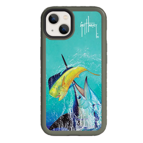 Guy Harvey Fortitude Series for Apple iPhone 13 - El Dorado II - Custom Case - OliveDrabGreen - cellhelmet