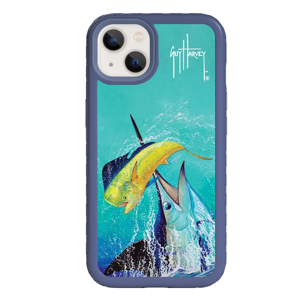 Guy Harvey Fortitude Series for Apple iPhone 13 - El Dorado II - Custom Case - SlateBlue - cellhelmet