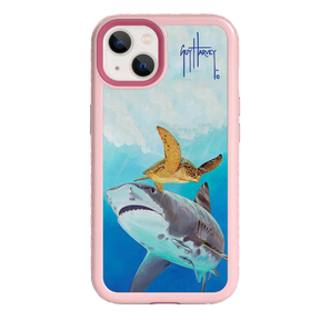 Guy Harvey Fortitude Series for Apple iPhone 13 - Eye of the Tiger - Custom Case - PinkMagnolia - cellhelmet
