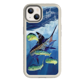 Guy Harvey Fortitude Series for Apple iPhone 13 - Four Play - Custom Case - Gray - cellhelmet