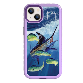 Guy Harvey Fortitude Series for Apple iPhone 13 - Four Play - Custom Case - LilacBlossom - cellhelmet
