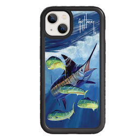 Guy Harvey Fortitude Series for Apple iPhone 13 - Four Play - Custom Case - OnyxBlack - cellhelmet