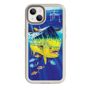 Guy Harvey Fortitude Series for Apple iPhone 13 - Golden Prize - Custom Case - Gray - cellhelmet