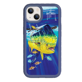 Guy Harvey Fortitude Series for Apple iPhone 13 - Golden Prize - Custom Case - SlateBlue - cellhelmet
