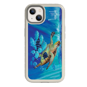 Guy Harvey Fortitude Series for Apple iPhone 13 - Hawksbill Caravan - Custom Case - Gray - cellhelmet