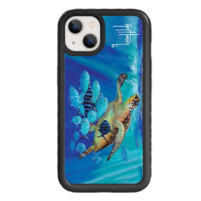 Guy Harvey Fortitude Series for Apple iPhone 13 - Hawksbill Caravan - Custom Case - OnyxBlack - cellhelmet