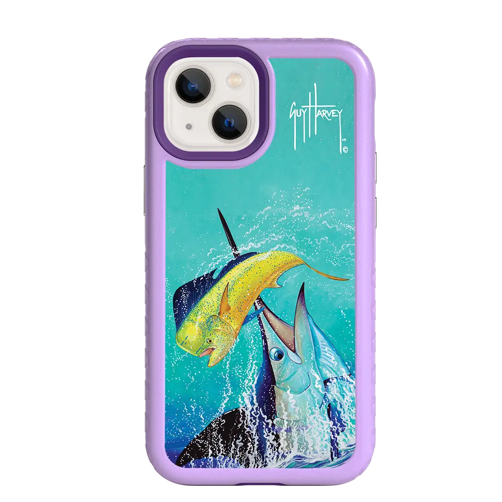 Guy Harvey Fortitude Series for Apple iPhone 13 Mini - El Dorado II - Custom Case - LilacBlossom - cellhelmet