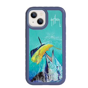 Guy Harvey Fortitude Series for Apple iPhone 13 Mini - El Dorado II - Custom Case - SlateBlue - cellhelmet