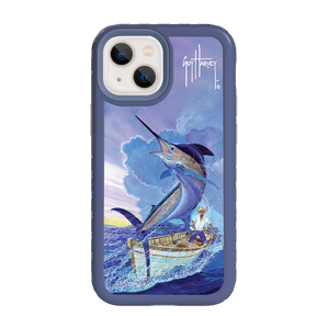 Guy Harvey Fortitude Series for Apple iPhone 13 Mini - El Viejo - Custom Case - SlateBlue - cellhelmet