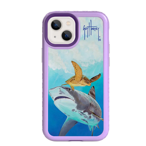 Guy Harvey Fortitude Series for Apple iPhone 13 Mini - Eye of the Tiger - Custom Case - LilacBlossom - cellhelmet