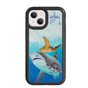 Guy Harvey Fortitude Series for Apple iPhone 13 Mini - Eye of the Tiger - Custom Case - OnyxBlack - cellhelmet