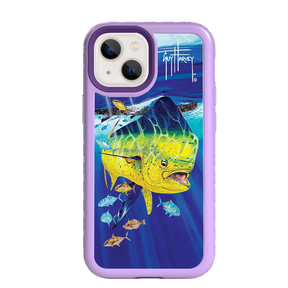 Guy Harvey Fortitude Series for Apple iPhone 13 Mini - Golden Prize - Custom Case - LilacBlossom - cellhelmet