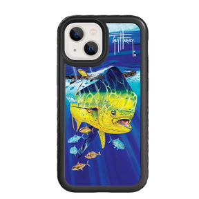 Guy Harvey Fortitude Series for Apple iPhone 13 Mini - Golden Prize - Custom Case - OnyxBlack - cellhelmet