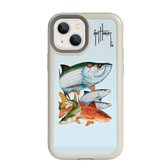 Guy Harvey Fortitude Series for Apple iPhone 13 Mini - Inshore Collage - Custom Case - Gray - cellhelmet