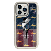 Guy Harvey Fortitude Series for Apple iPhone 13 Pro - American Marlin - Custom Case - Gray - cellhelmet